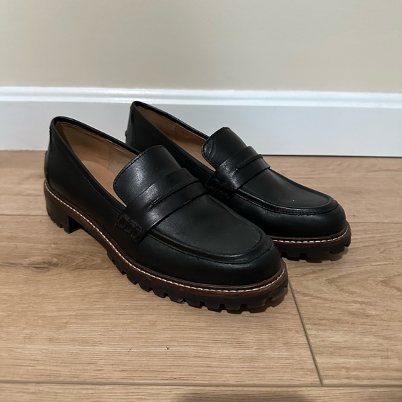 Black Leather Loafers - Picture 6 of 9